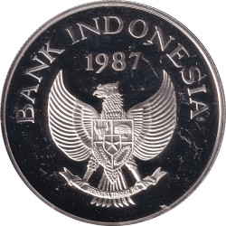 Indonesia - 10000 rupiah - Wild Boar - 1987 - No1588