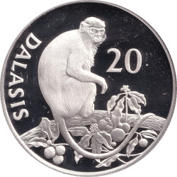 Gambia - 20 dalasis - 1987 - No1610