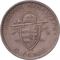 Hungary - 5 pengo - Amiral...