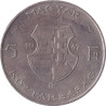 Hungary - 5 forint - Lajos Kossuth - Blason républicain - 1947 BP - No1621