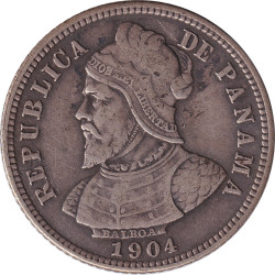 Panama - 10 centesimos - Balboa -  1904 - No799