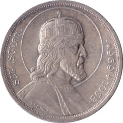 Hungary - 5 pengo - Saint Stephan - 1938 BP - No1623