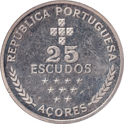 Azores - 25 escudos -...