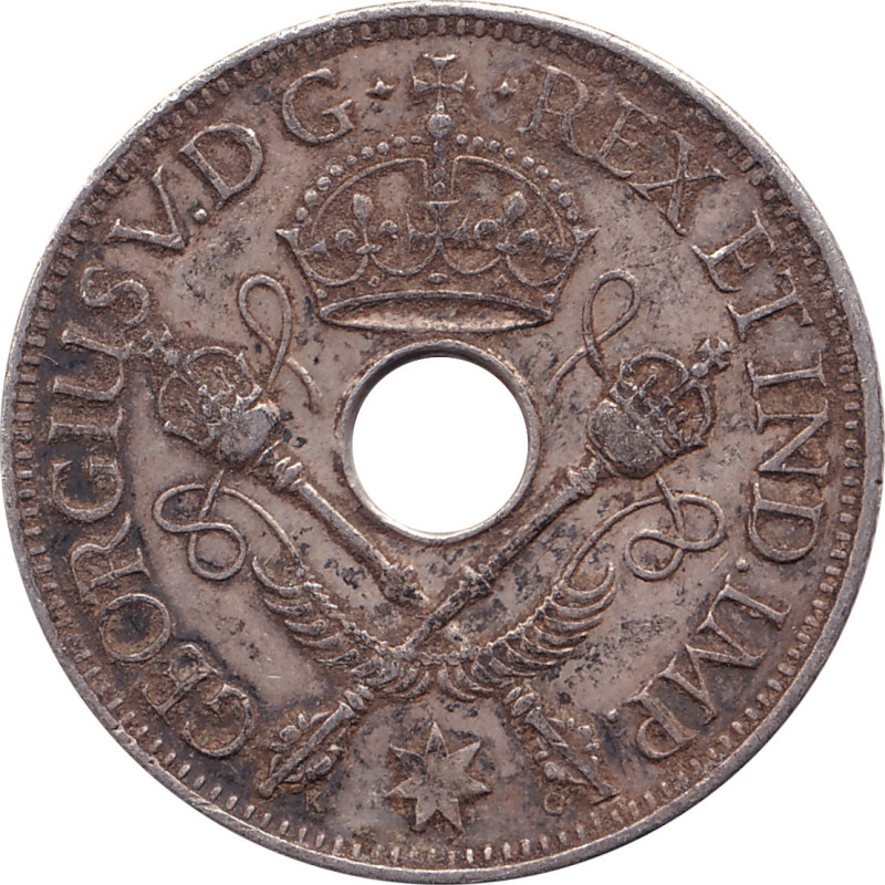 British New Guinea - 1 shilling - George V - 1936 - No1652