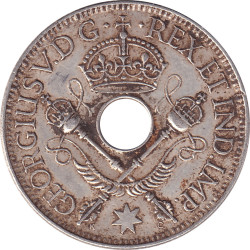 British New Guinea - 1 shilling - George V - 1936 - No1653