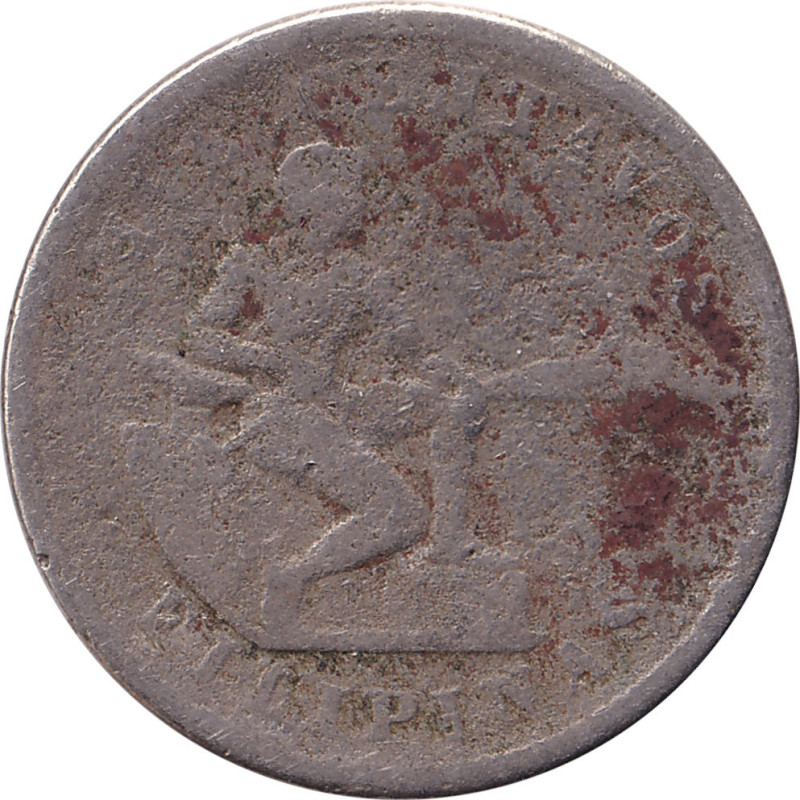 Pilipinas - 1 centavo - Emblème américain - 19XX - No1660