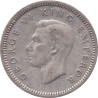 New Zealand - 3 pence - George VI - 1937 - No1665