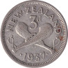 New Zealand - 3 pence - George VI - 1937 - No1665