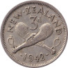 New Zealand - 3 pence - George VI - 1942 - No1669