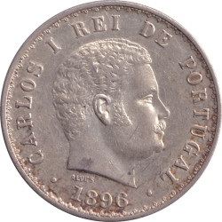 Portugal - 500 reis - Charles I -  1896 - No618