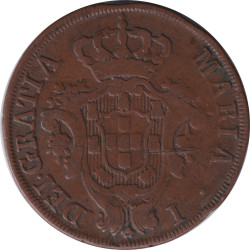 Portugal - 10 reis - Armoiries - Marie I -  1799 - No621
