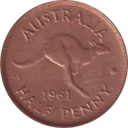 Australia - 1/2 penny -...