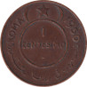 Somalia - 1 centesimo - Éléphant - 1950 - No763