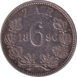 South Africa - 6 pence -...