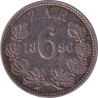 South Africa - 6 pence - Krugger - 1896 - No573