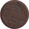 Canadian Provinces - 1/2 penny - Banque de Montréal - Front view - 1844 - No737