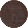 Canadian Provinces - 1/2 penny - Banque de Montréal - Front view - 1844 - No738