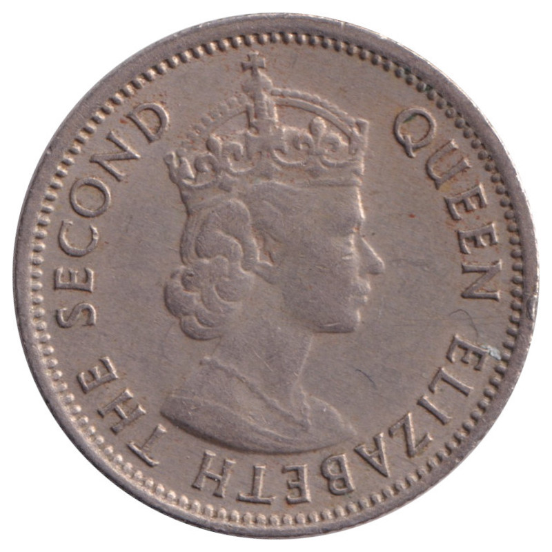 Malaya & Borneo - 5 cents - Elizabeth II - 1957 - No751