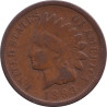United States of America - 1 cent - Indian Head - Oak Leaves - Bronze - 1893 - No552